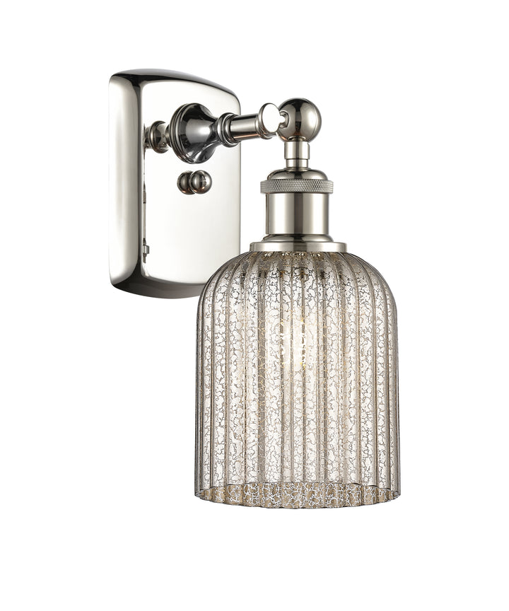 Innovations Lighting Bridal Veil 5" Sconce - Polished Nickel Wall Sconces Innovations Lighting   