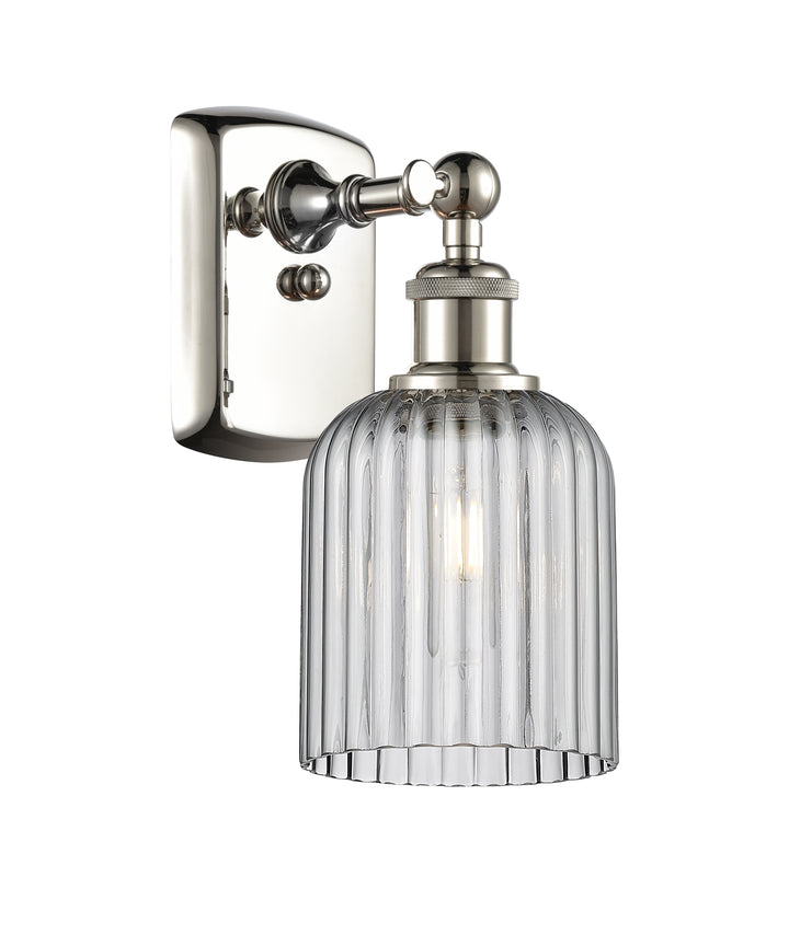 Innovations Lighting Bridal Veil 5" Sconce - Polished Nickel Wall Sconces Innovations Lighting   