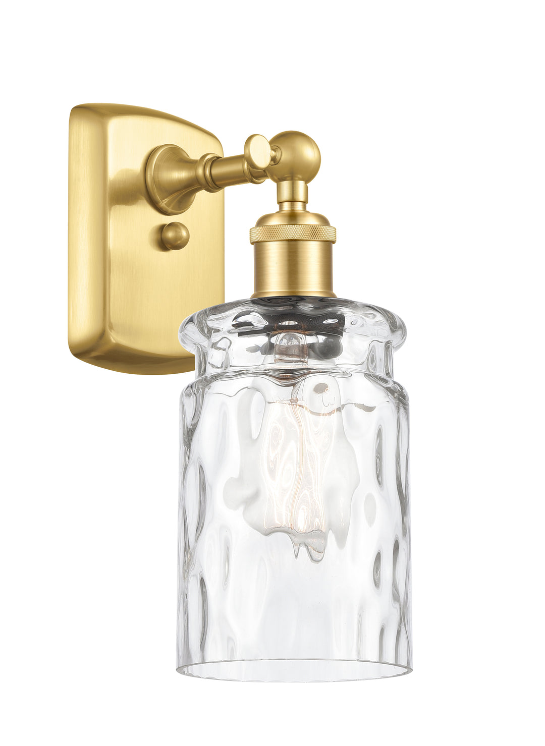 Innovations Lighting Candor 5" Sconce - Satin Gold Wall Sconces Innovations Lighting   