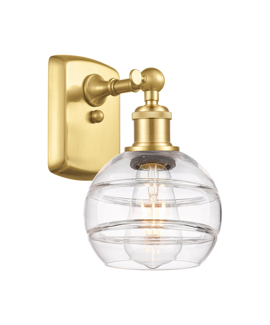 Innovations Lighting Rochester 6" Sconce - Satin Gold