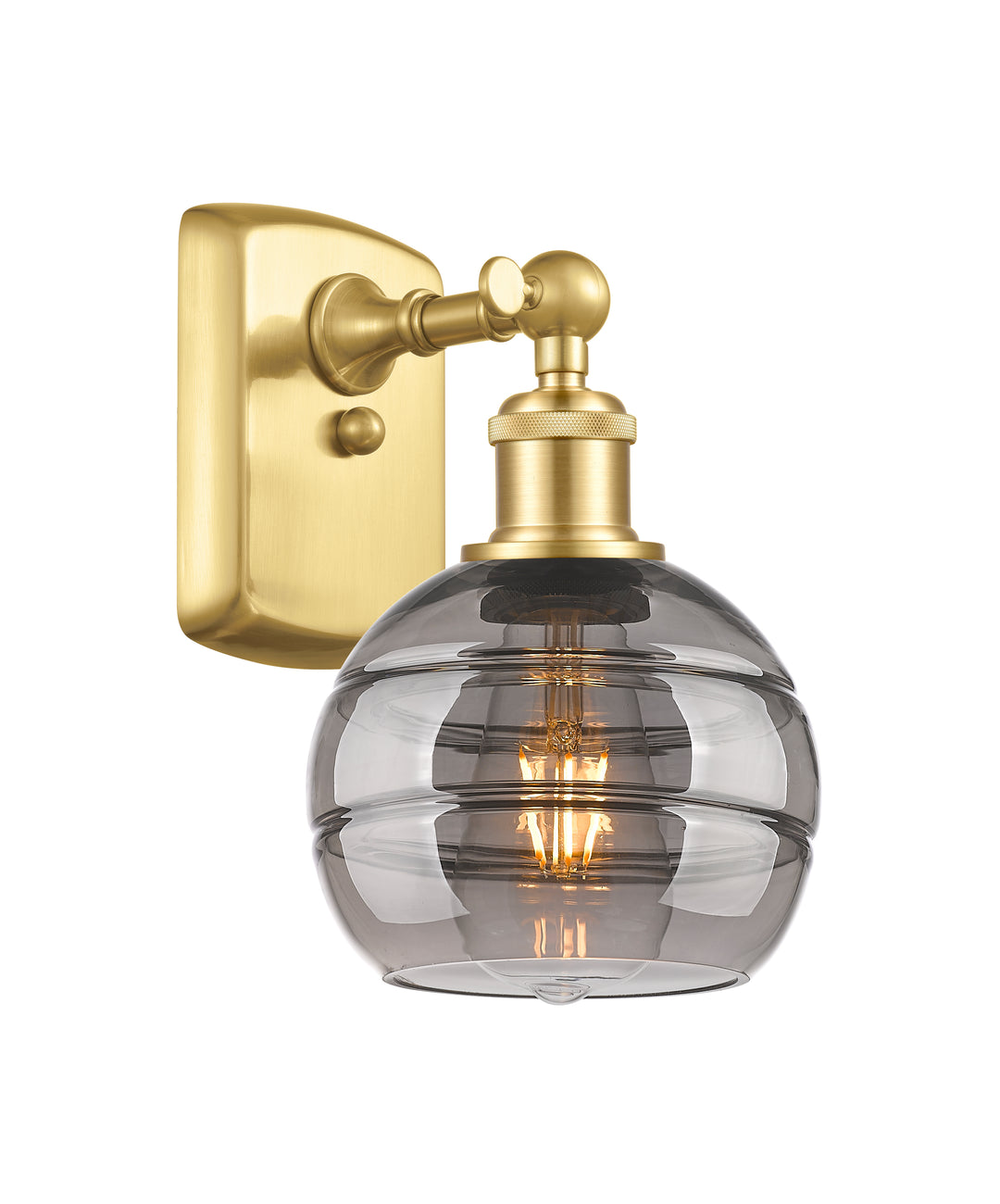 Innovations Lighting Rochester 6" Sconce - Satin Gold