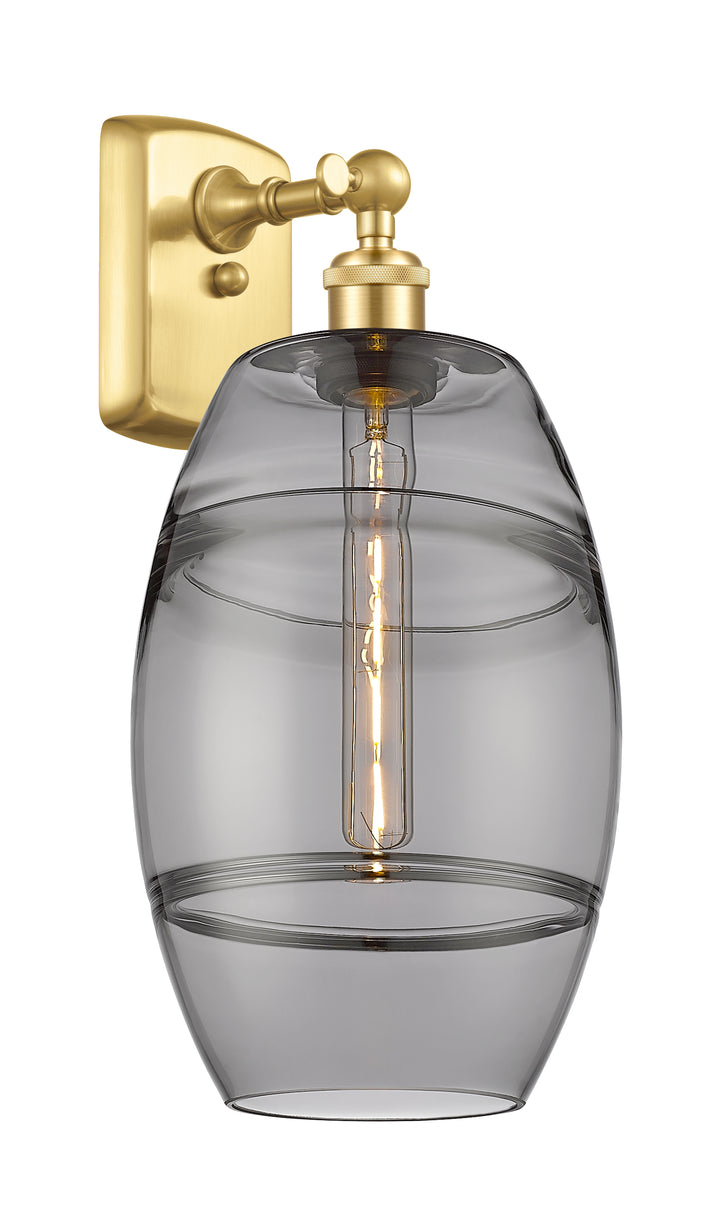 Innovations Lighting Vaz 8" Sconce - Satin Gold Wall Sconces Innovations Lighting   