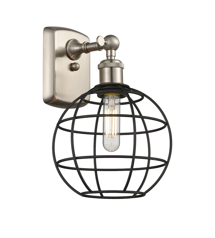 Innovations Lighting Lake Placid 8" Sconce - Brushed Satin Nickel Wall Sconces Innovations Lighting   