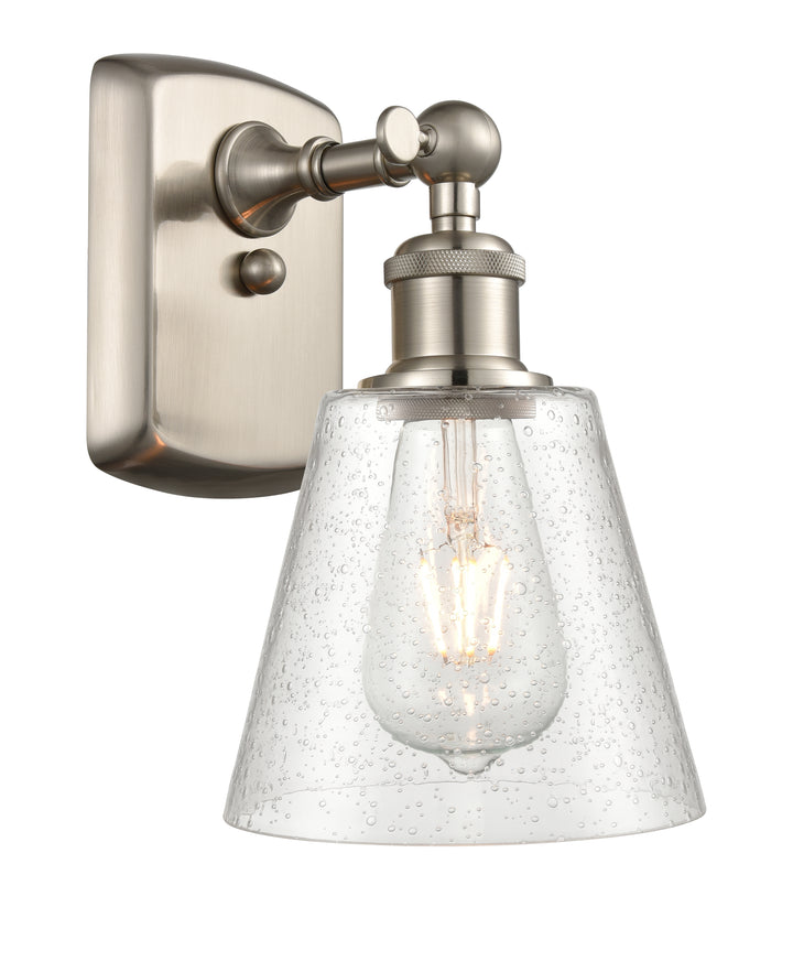 Innovations Lighting Caton 6" Sconce - Brushed Satin Nickel Wall Sconces Innovations Lighting   