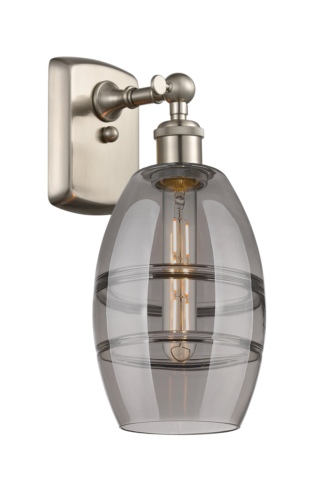 Innovations Lighting Vaz 6" Sconce - Brushed Satin Nickel Wall Sconces Innovations Lighting   