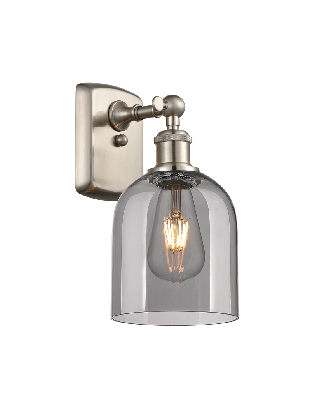 Innovations Lighting Bella 6" Sconce - Brushed Satin Nickel Wall Sconces Innovations Lighting   