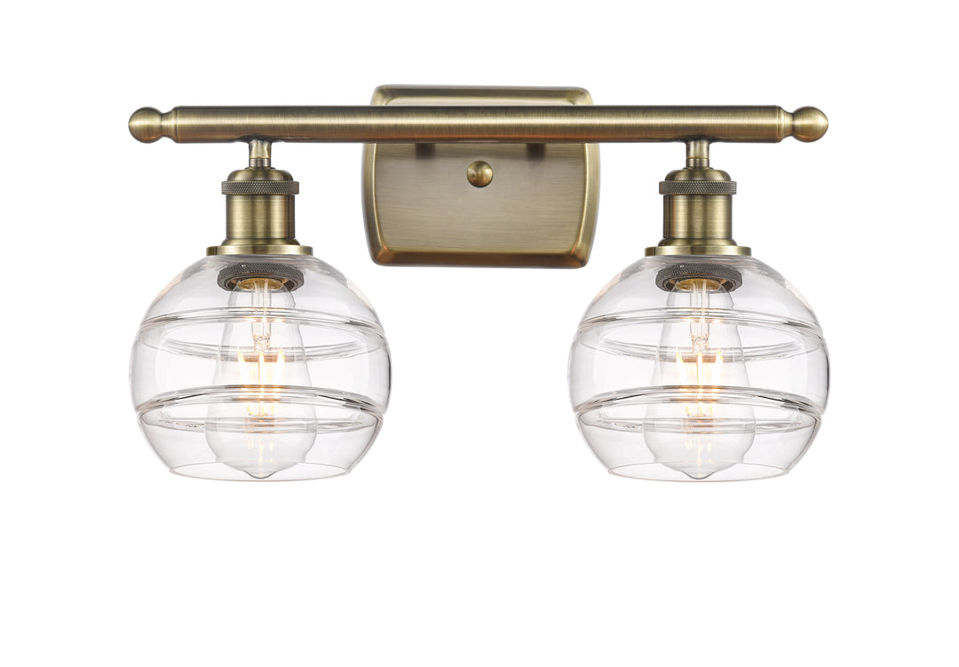 Innovations Lighting Rochester 6" Bath Vanity Light - Antique Brass