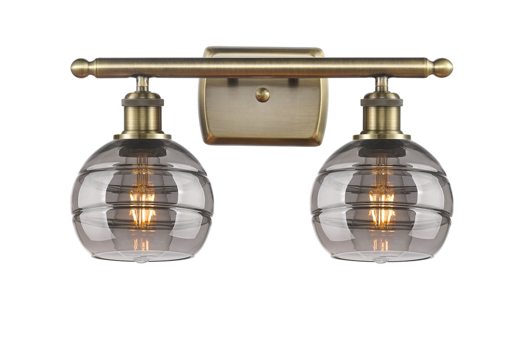 Innovations Lighting Rochester 6" Bath Vanity Light - Antique Brass