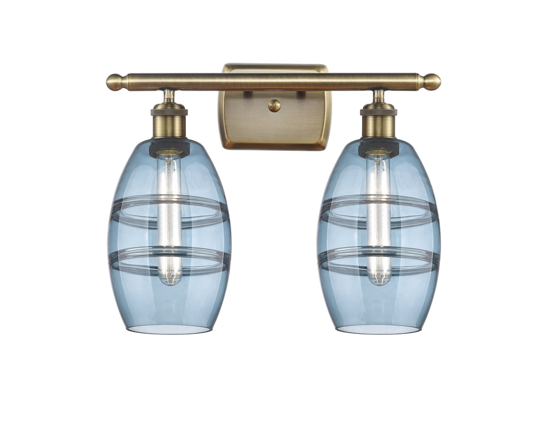 Innovations Lighting Vaz 6" Bath Vanity Light - Antique Brass Vanity Lights Innovations Lighting   