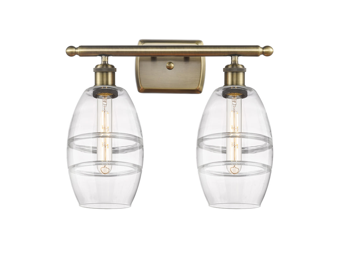 Innovations Lighting Vaz 6" Bath Vanity Light - Antique Brass