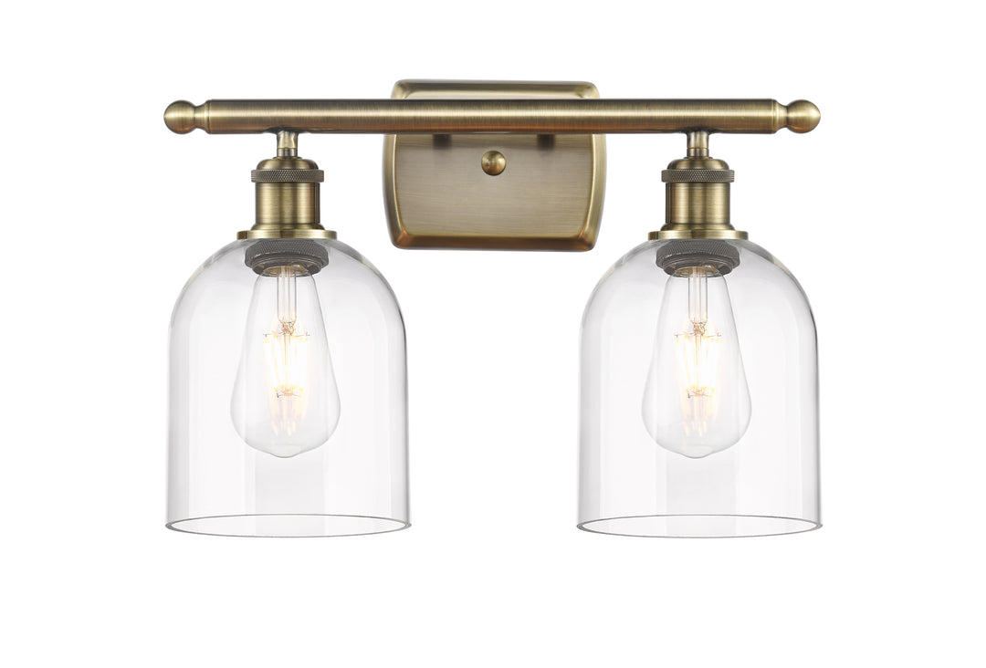 Innovations Lighting Bella 6" Bath Vanity Light - Antique Brass Vanity Lights Innovations Lighting   