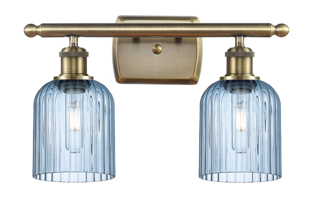 Innovations Lighting Bridal Veil 5" Bath Vanity Light - Antique Brass Vanity Lights Innovations Lighting   