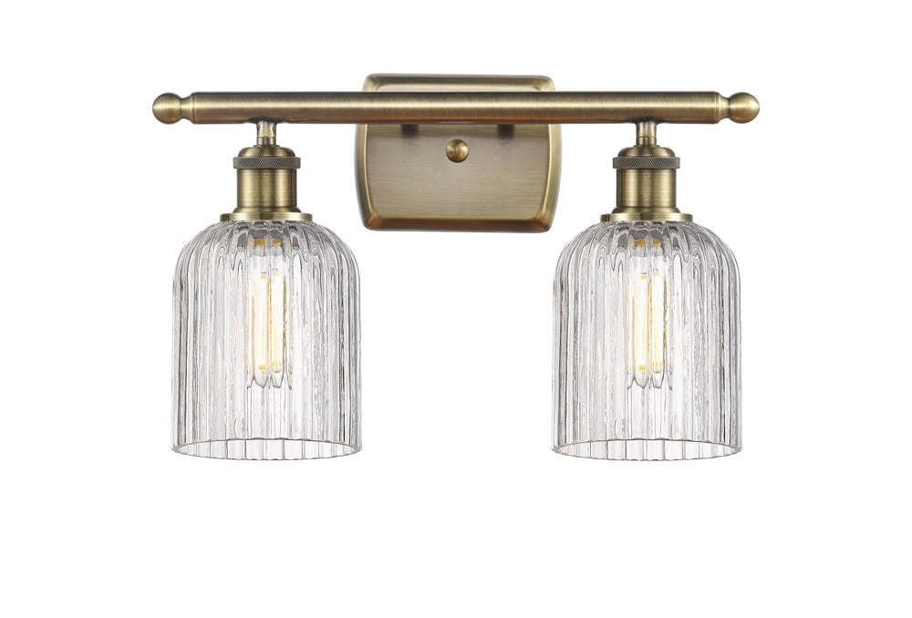 Innovations Lighting Bridal Veil 5" Bath Vanity Light - Antique Brass Vanity Lights Innovations Lighting   