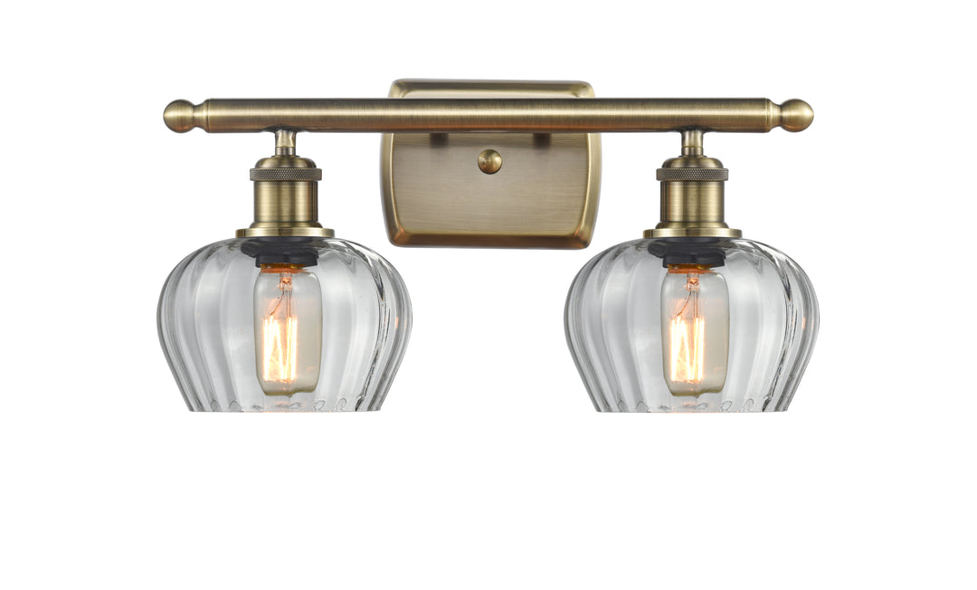 Innovations Lighting Fenton 6.5" Bath Vanity Light - Antique Brass