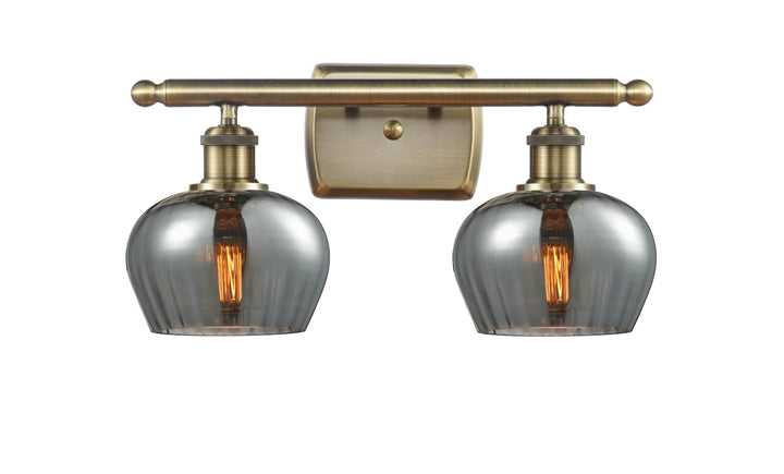 Innovations Lighting Fenton 6.5" Bath Vanity Light - Antique Brass