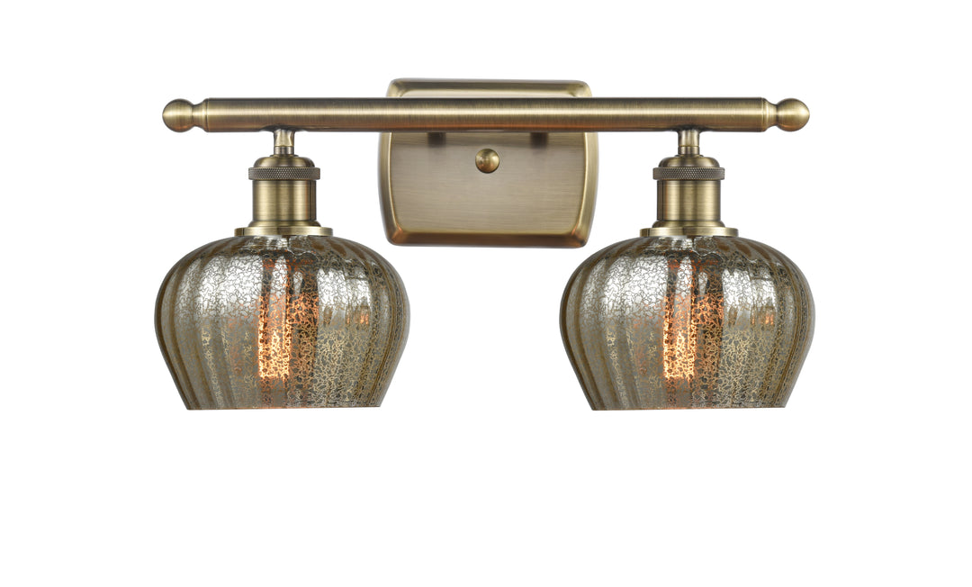 Innovations Lighting Fenton 6.5" Bath Vanity Light - Antique Brass