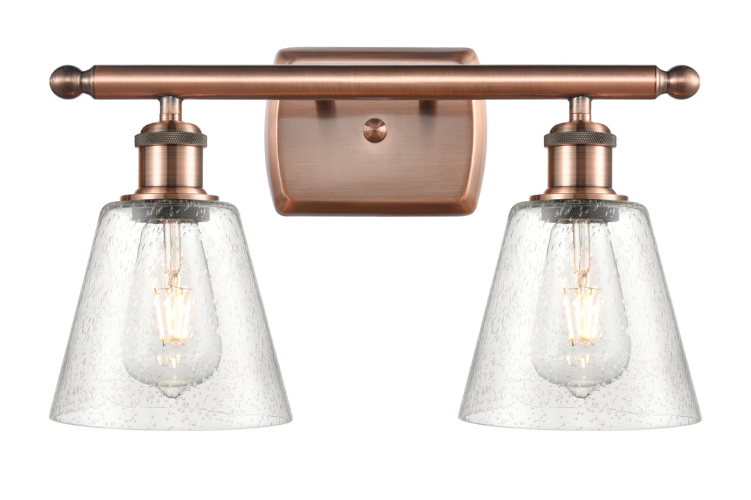 Innovations Lighting Caton 6" Bath Vanity Light - Antique Copper Vanity Lights Innovations Lighting   