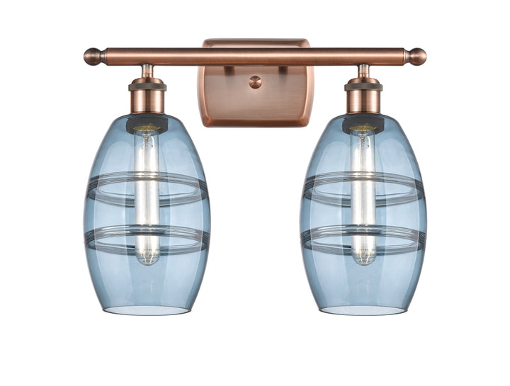 Innovations Lighting Vaz 6" Bath Vanity Light - Antique Copper