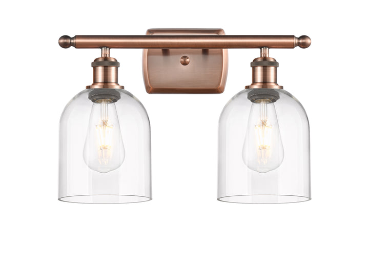 Innovations Lighting Bella 6" Bath Vanity Light - Antique Copper Vanity Lights Innovations Lighting   