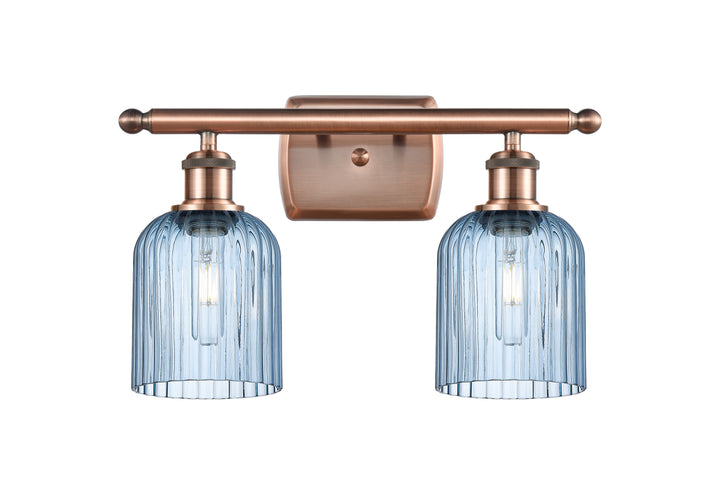 Innovations Lighting Bridal Veil 5" Bath Vanity Light - Antique Copper Vanity Lights Innovations Lighting   