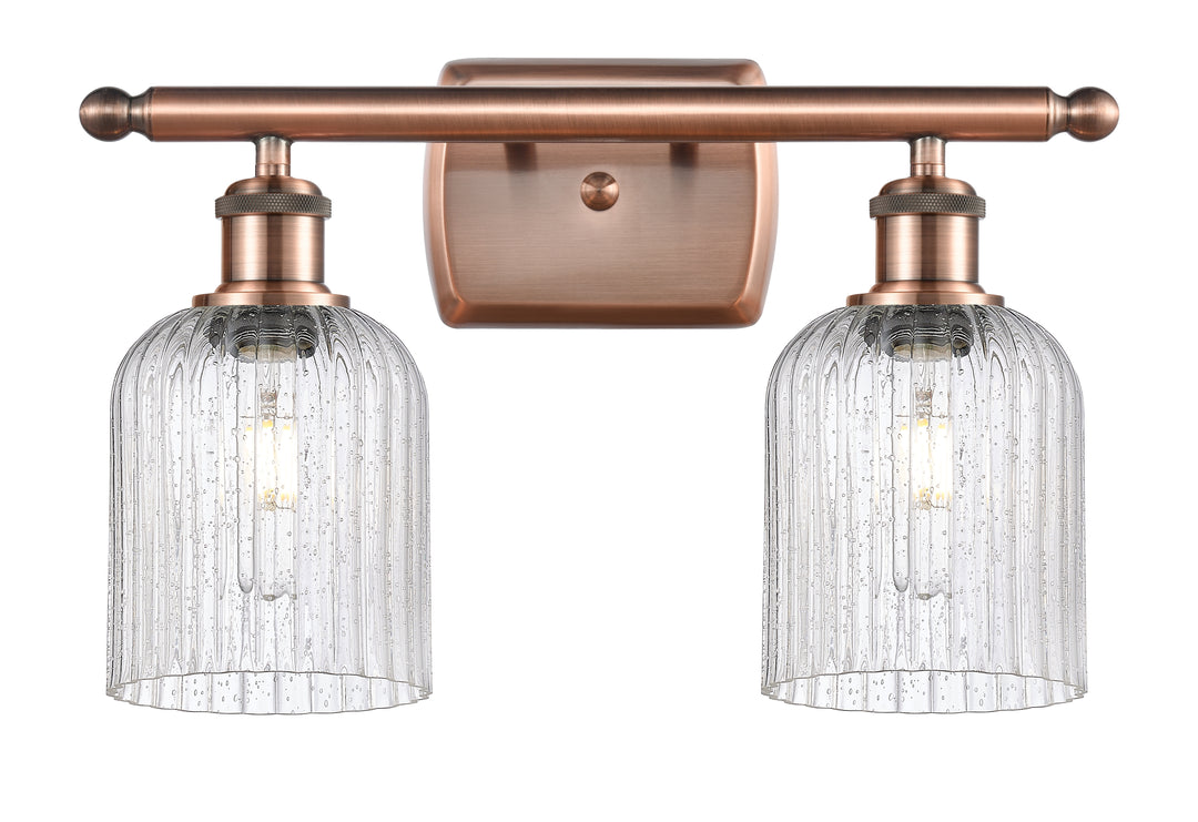 Innovations Lighting Bridal Veil 5" Bath Vanity Light - Antique Copper Vanity Lights Innovations Lighting   