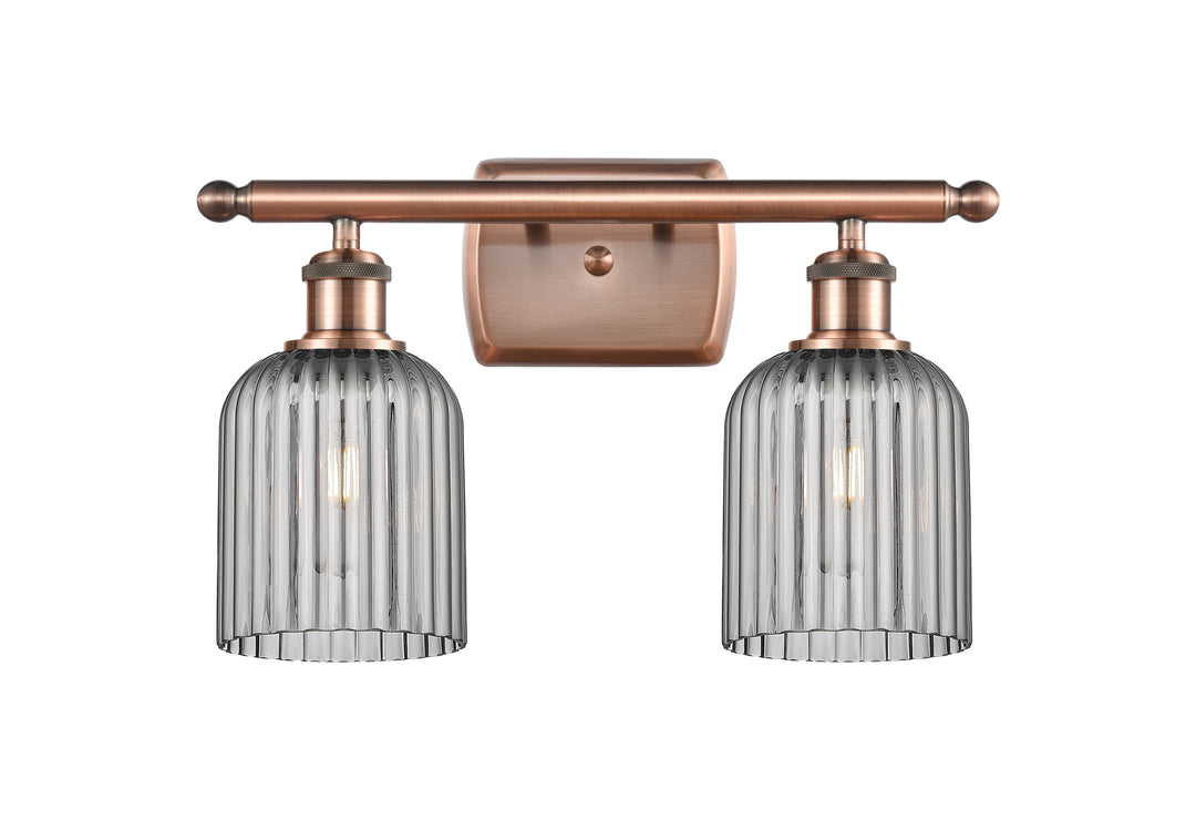 Innovations Lighting Bridal Veil 5" Bath Vanity Light - Antique Copper Vanity Lights Innovations Lighting   