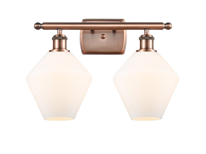 Innovations Lighting Cindyrella 8" Bath Vanity Light - Antique Copper