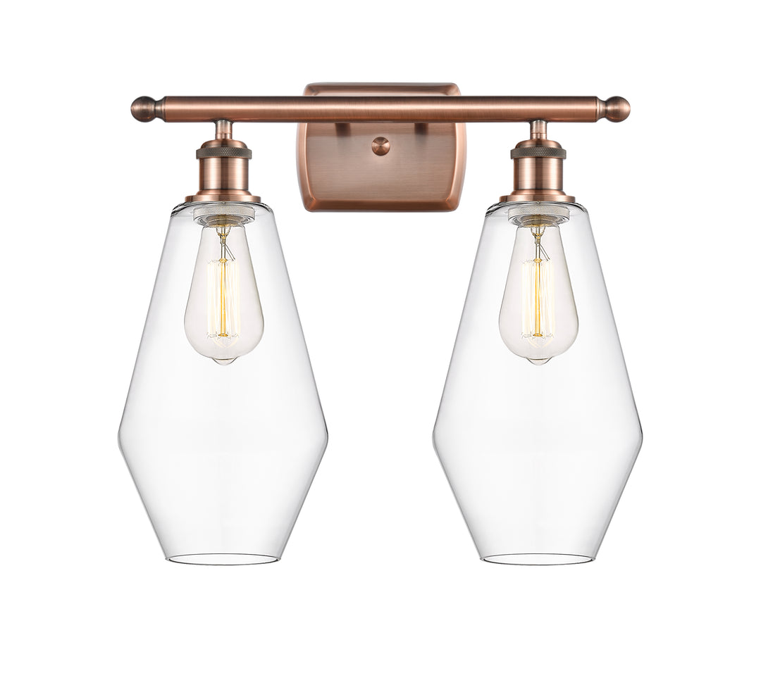 Innovations Lighting Cindyrella 7" Bath Vanity Light - Antique Copper