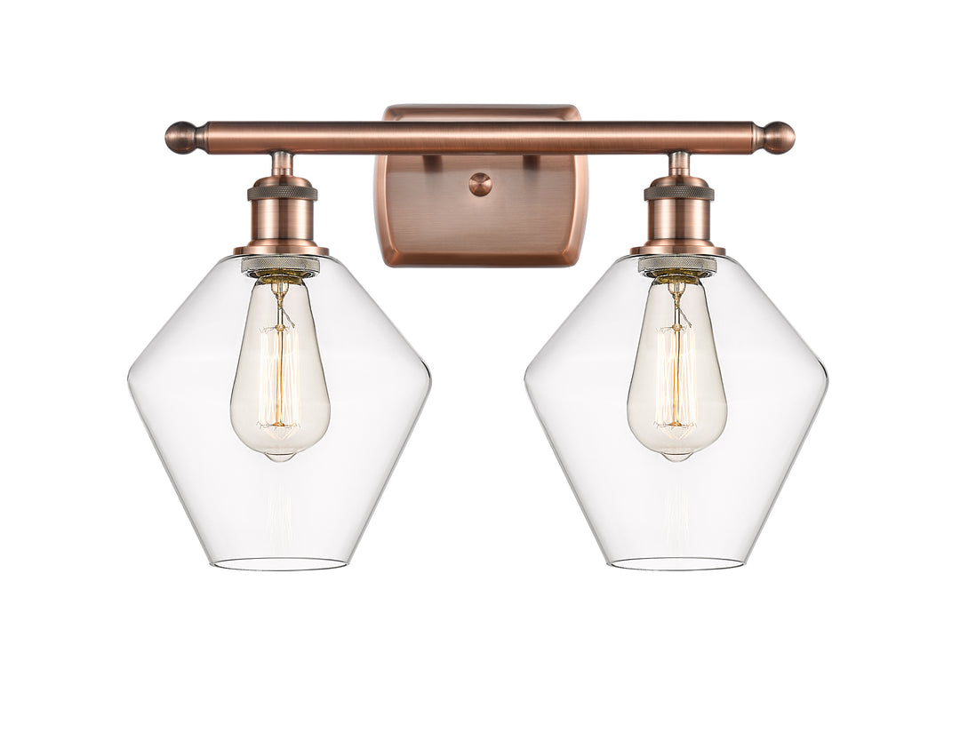 Innovations Lighting Cindyrella 8" Bath Vanity Light - Antique Copper