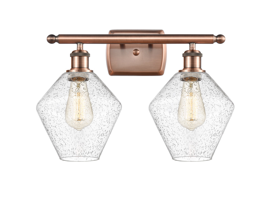 Innovations Lighting Cindyrella 8" Bath Vanity Light - Antique Copper