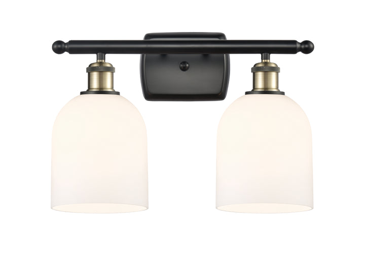 Innovations Lighting Bella 6" Bath Vanity Light - Black Antique Brass Vanity Lights Innovations Lighting   