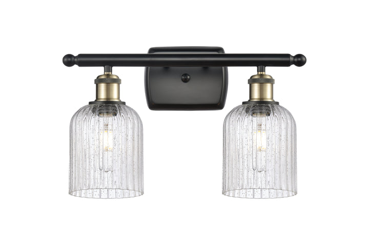 Innovations Lighting Bridal Veil 5" Bath Vanity Light - Black Antique Brass Vanity Lights Innovations Lighting   