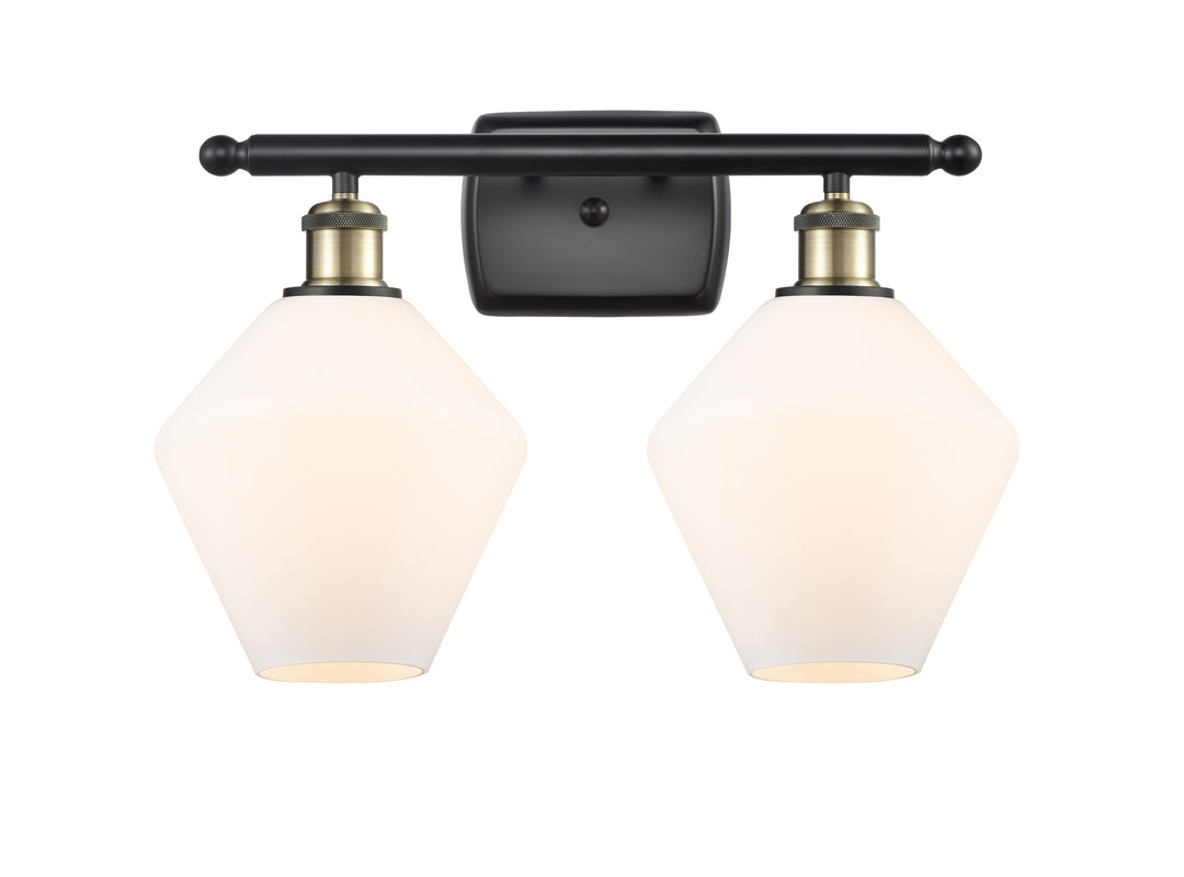 Innovations Lighting Cindyrella 8" Bath Vanity Light - Black Antique Brass