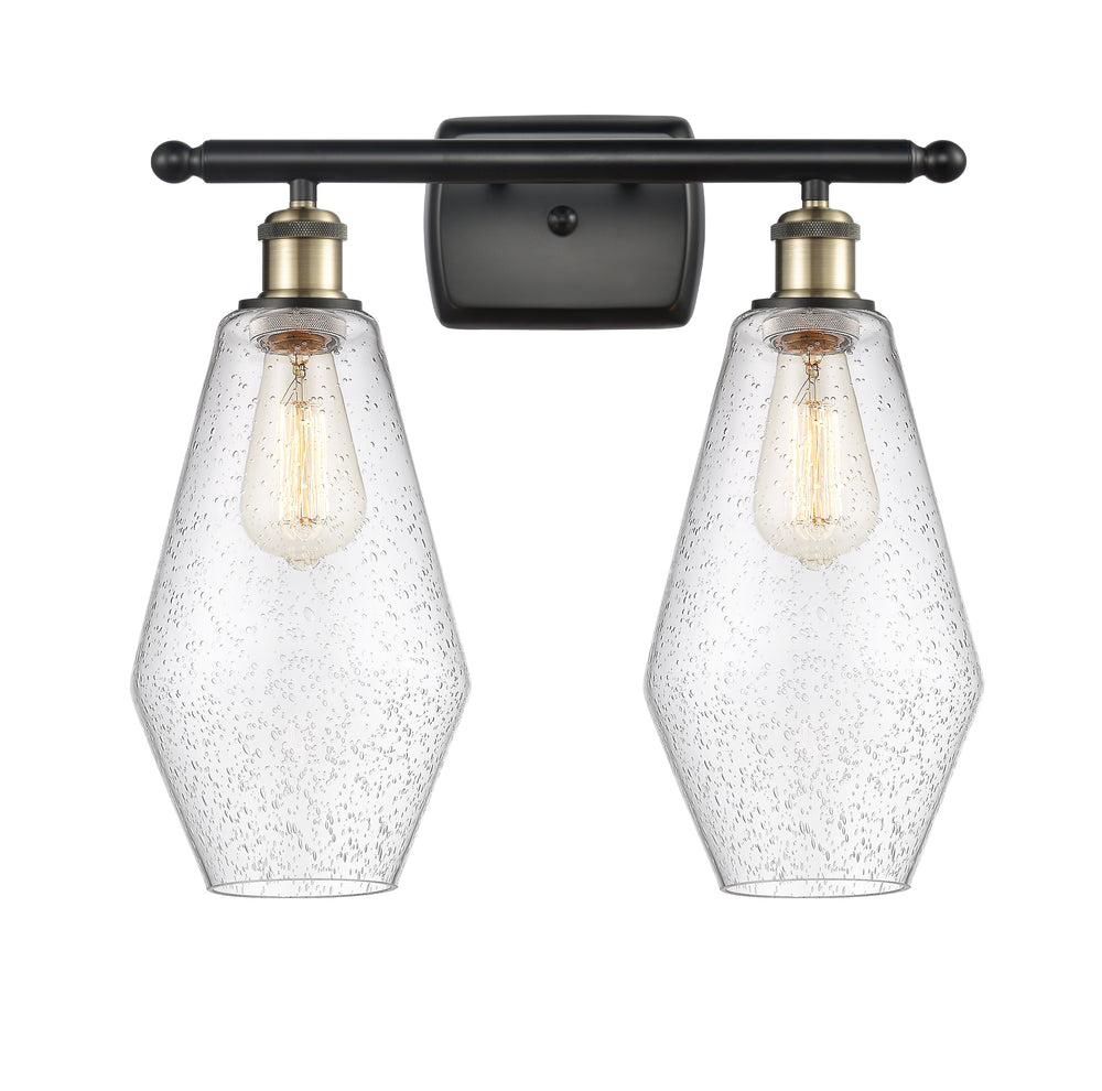 Innovations Lighting Cindyrella 7" Bath Vanity Light - Black Antique Brass