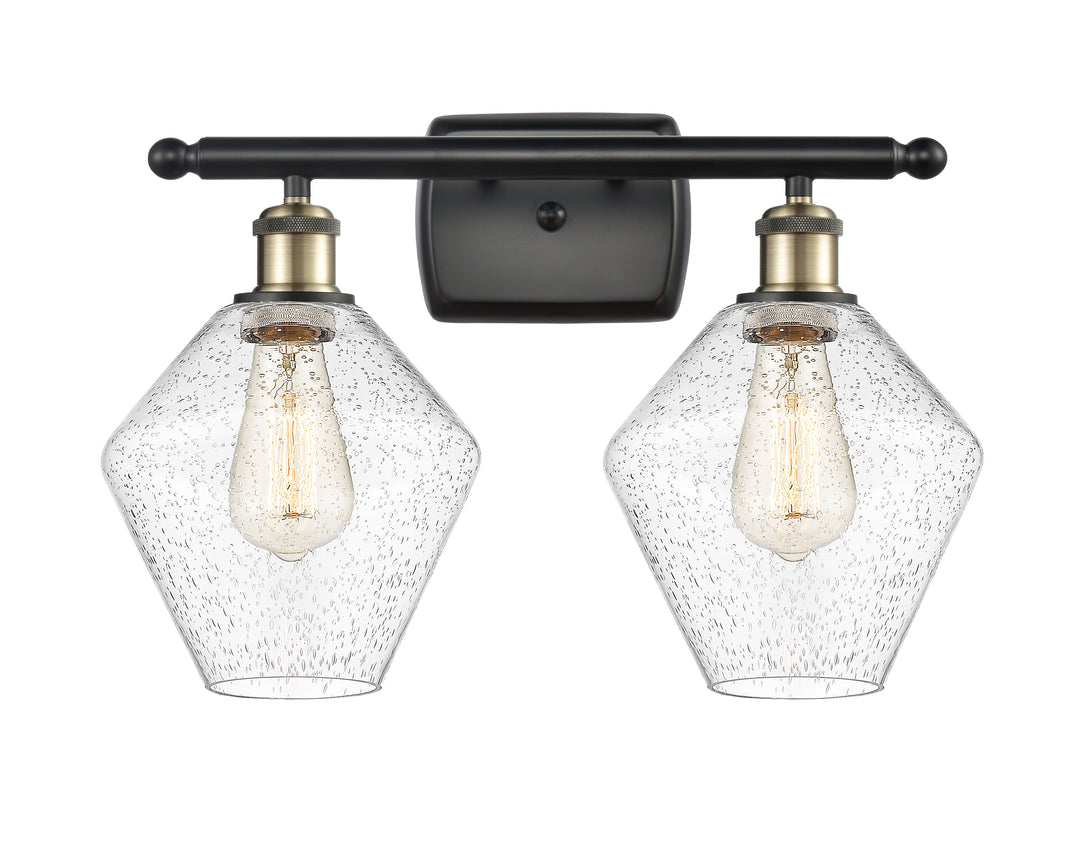 Innovations Lighting Cindyrella 8" Bath Vanity Light - Black Antique Brass