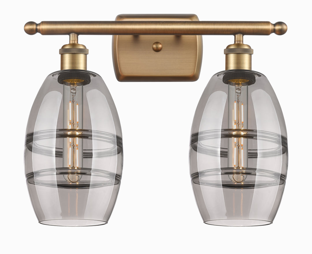 Innovations Lighting Vaz 6" Bath Vanity Light - Brushed Brass Vanity Lights Innovations Lighting   