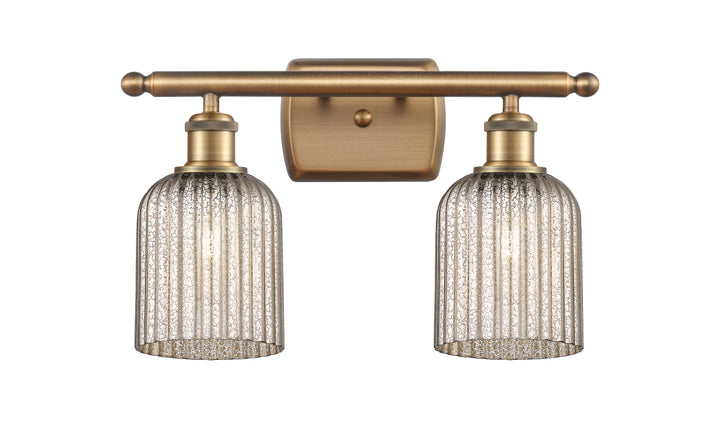 Innovations Lighting Bridal Veil 5" Bath Vanity Light - Brushed Brass Vanity Lights Innovations Lighting   