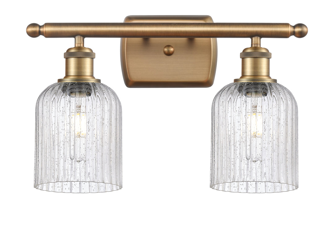 Innovations Lighting Bridal Veil 5" Bath Vanity Light - Brushed Brass Vanity Lights Innovations Lighting   