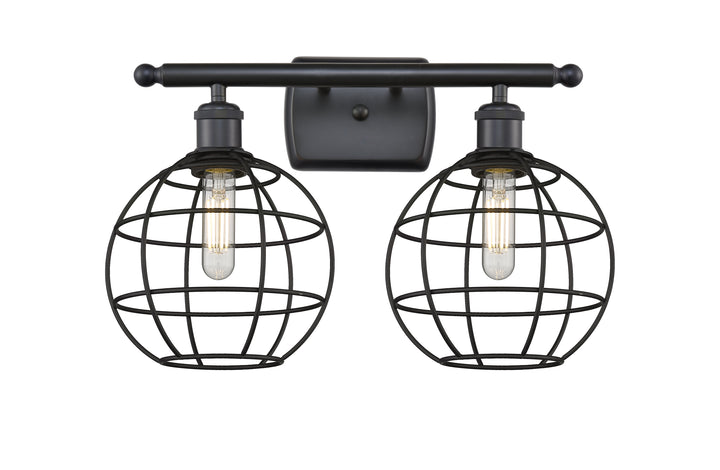 Innovations Lighting Lake Placid 8" Bath Vanity Light - Matte Black Vanity Lights Innovations Lighting   