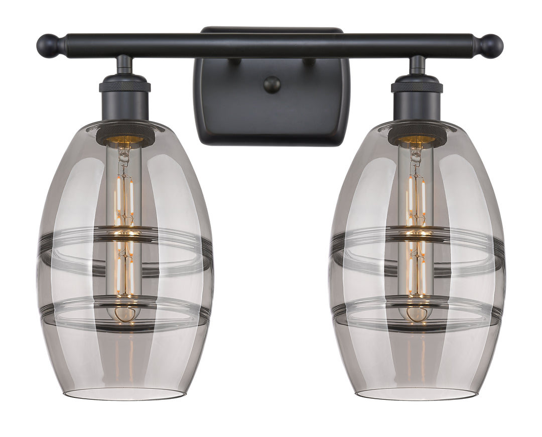 Innovations Lighting Vaz 6" Bath Vanity Light - Matte Black Vanity Lights Innovations Lighting   