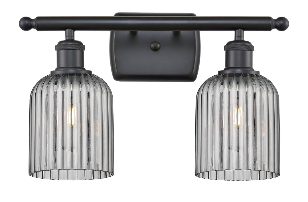 Innovations Lighting Bridal Veil 5" Bath Vanity Light - Matte Black Vanity Lights Innovations Lighting   