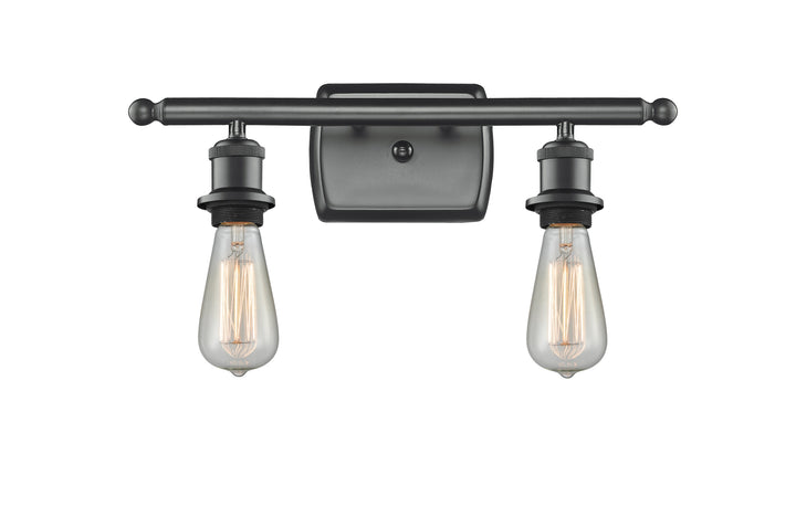 Innovations Lighting Bare Bulb Bath Vanity Light - Matte Black Vanity Lights Innovations Lighting   