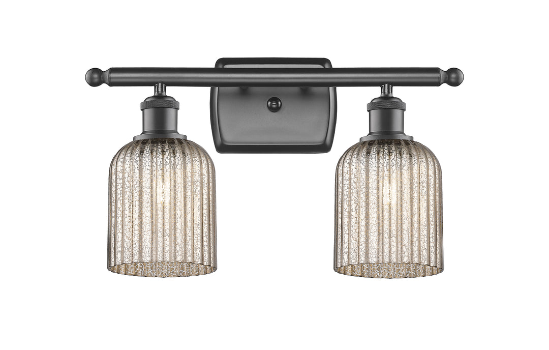 Innovations Lighting Bridal Veil 5" Bath Vanity Light - Oil Rubbed Bronze Vanity Lights Innovations Lighting   