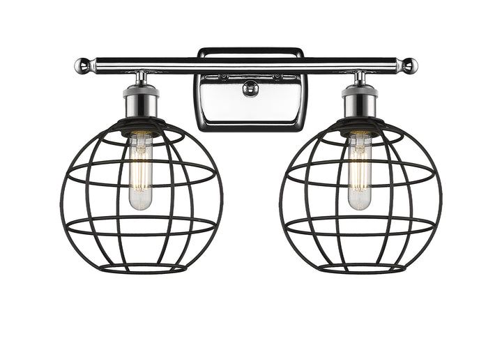 Innovations Lighting Lake Placid 8" Bath Vanity Light - Polished Chrome Vanity Lights Innovations Lighting   