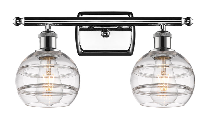 Innovations Lighting Rochester 6" Bath Vanity Light - Polished Chrome Vanity Lights Innovations Lighting   