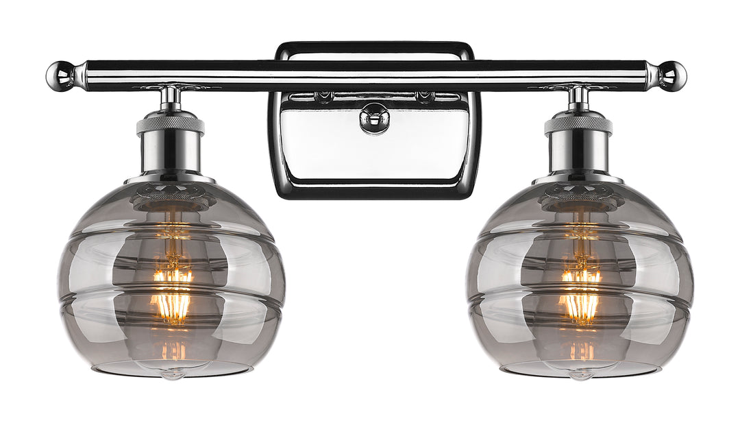 Innovations Lighting Rochester 6" Bath Vanity Light - Polished Chrome Vanity Lights Innovations Lighting   