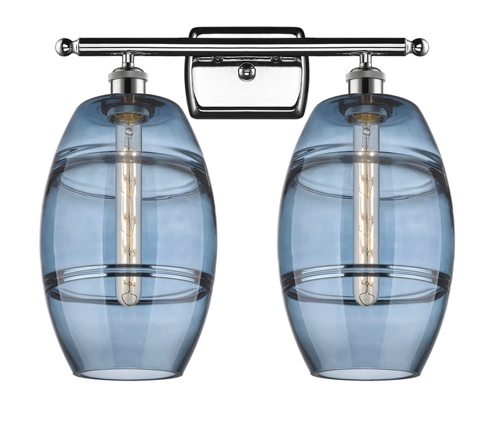 Innovations Lighting Vaz 8" Bath Vanity Light - Polished Chrome Vanity Lights Innovations Lighting   