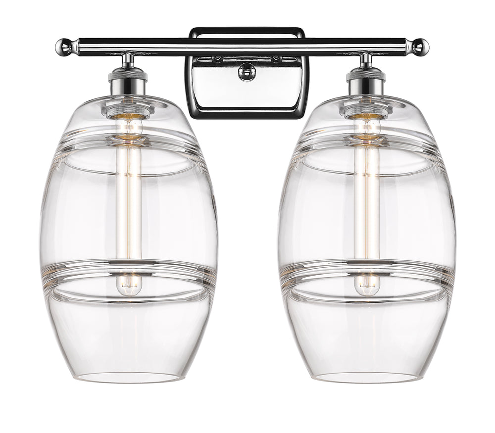 Innovations Lighting Vaz 8" Bath Vanity Light - Polished Chrome Vanity Lights Innovations Lighting   