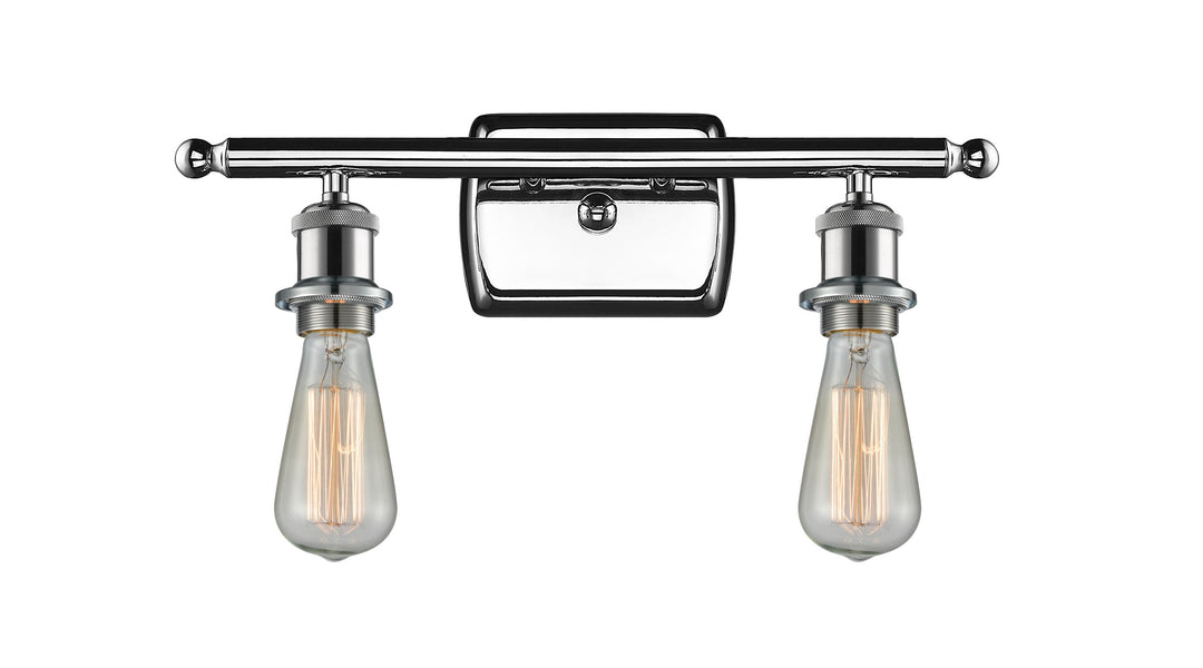 Innovations Lighting Bare Bulb Bath Vanity Light - Polished Chrome