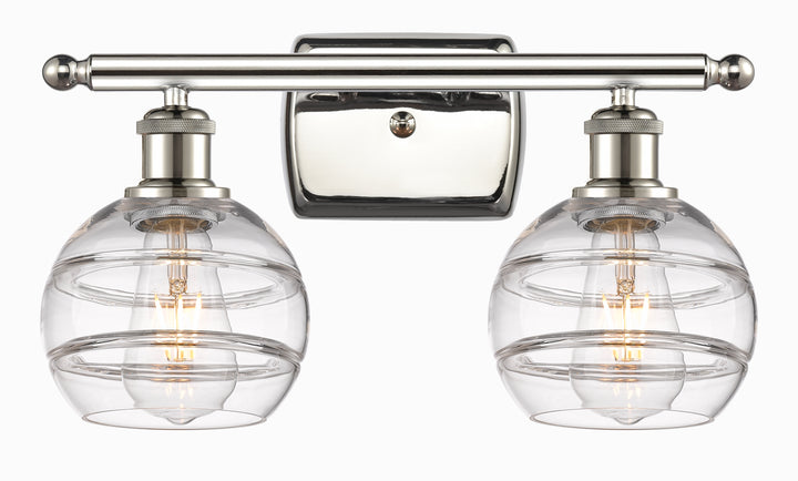 Innovations Lighting Rochester 6" Bath Vanity Light - Polished Nickel Vanity Lights Innovations Lighting   